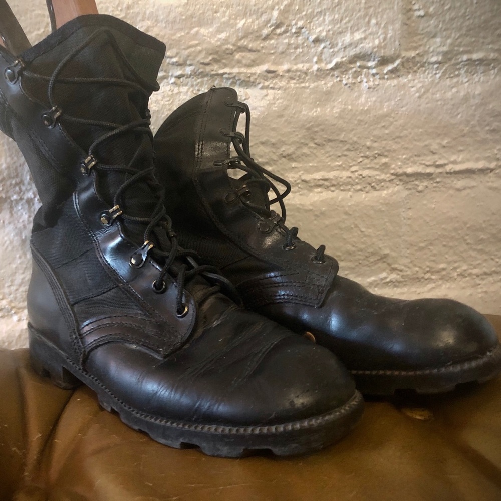GRUNGE Combat Boots USA Made 7.5